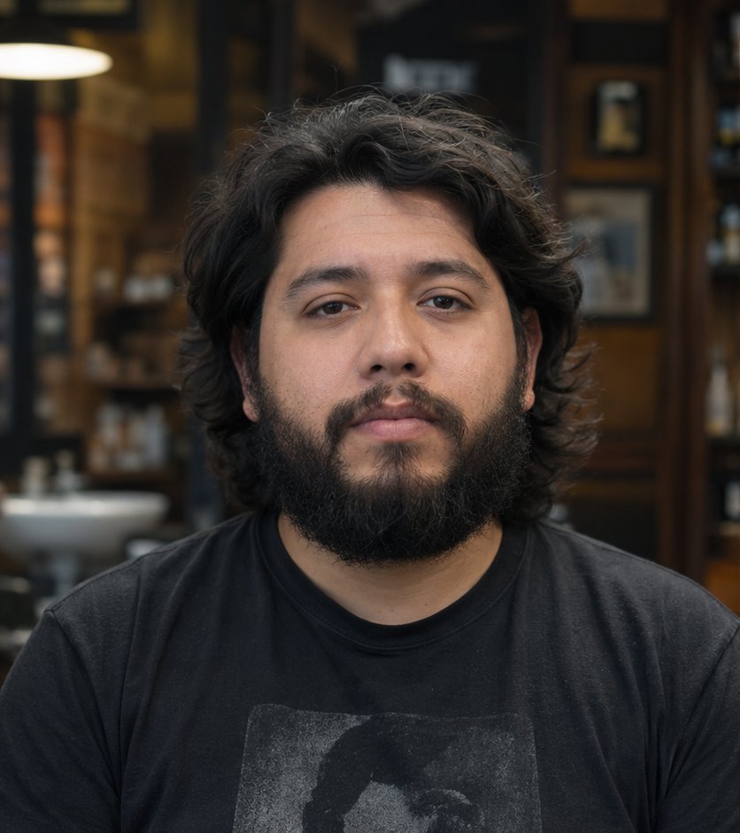 Rodrigo A. antes del corte