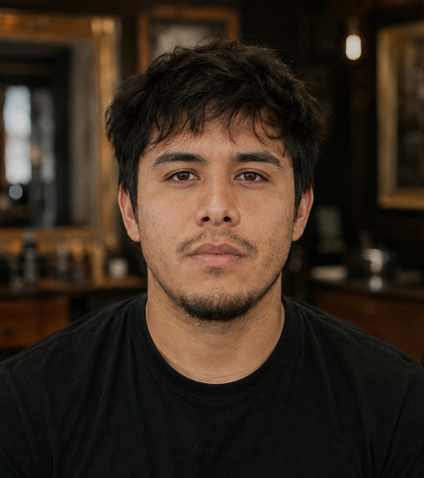Felipe M. antes del corte