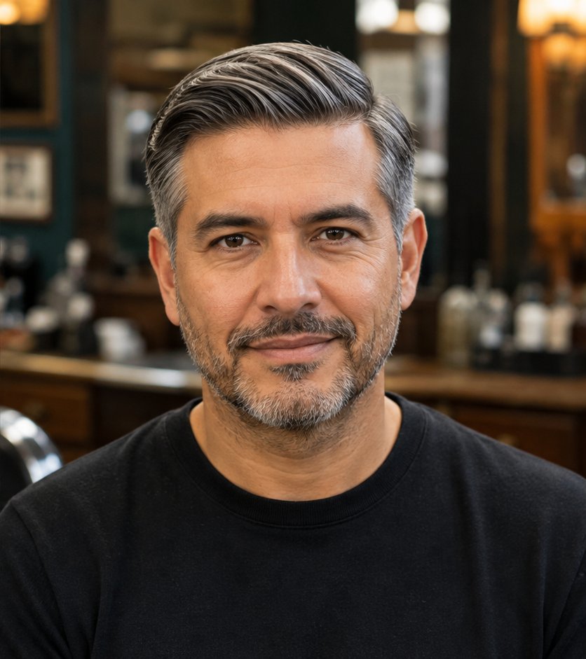 Julián C. después del corte