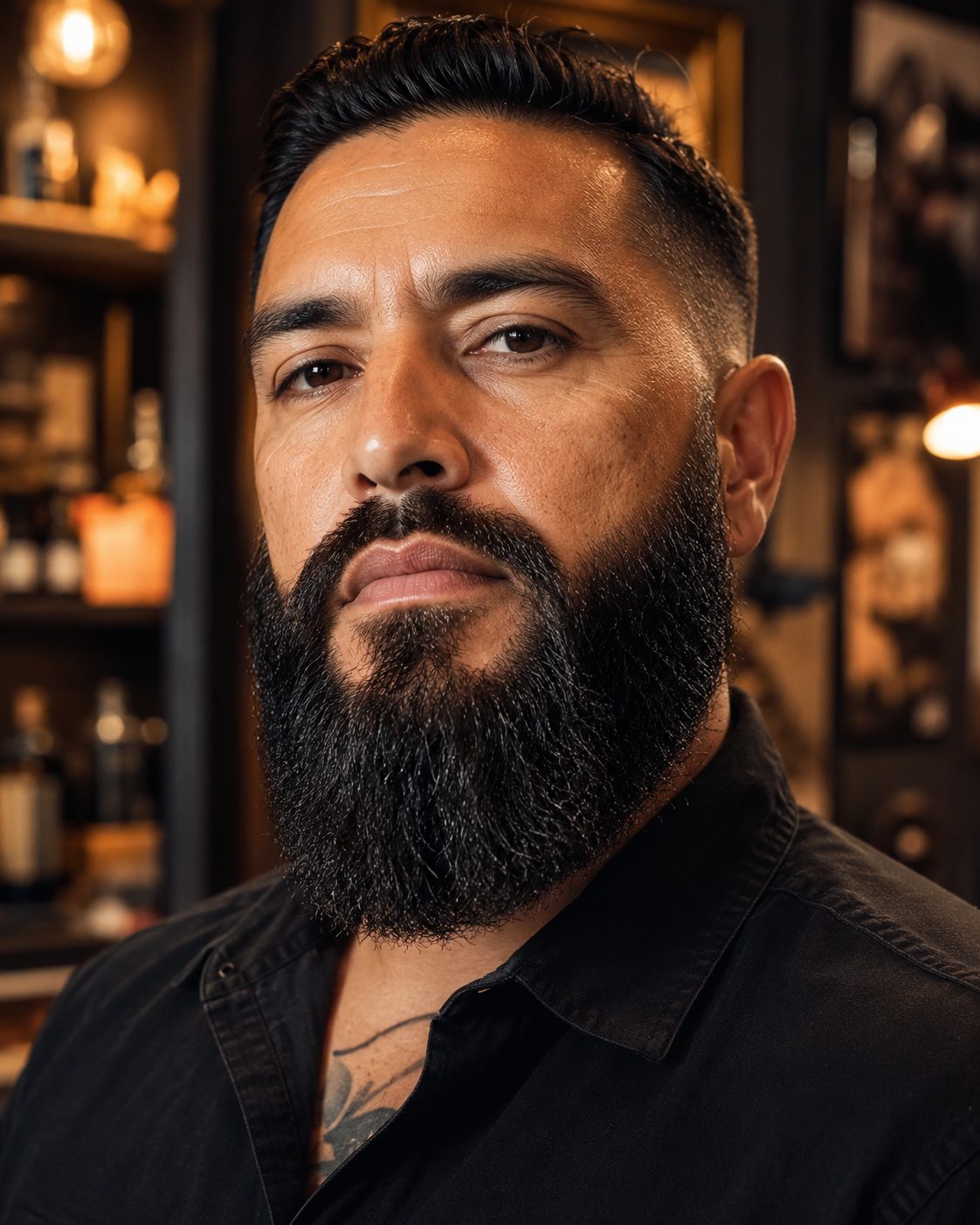 Barba Larga Esculpida