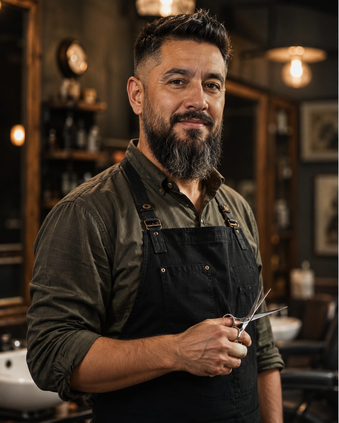 Ignacio Vera, barbero senior y socio
