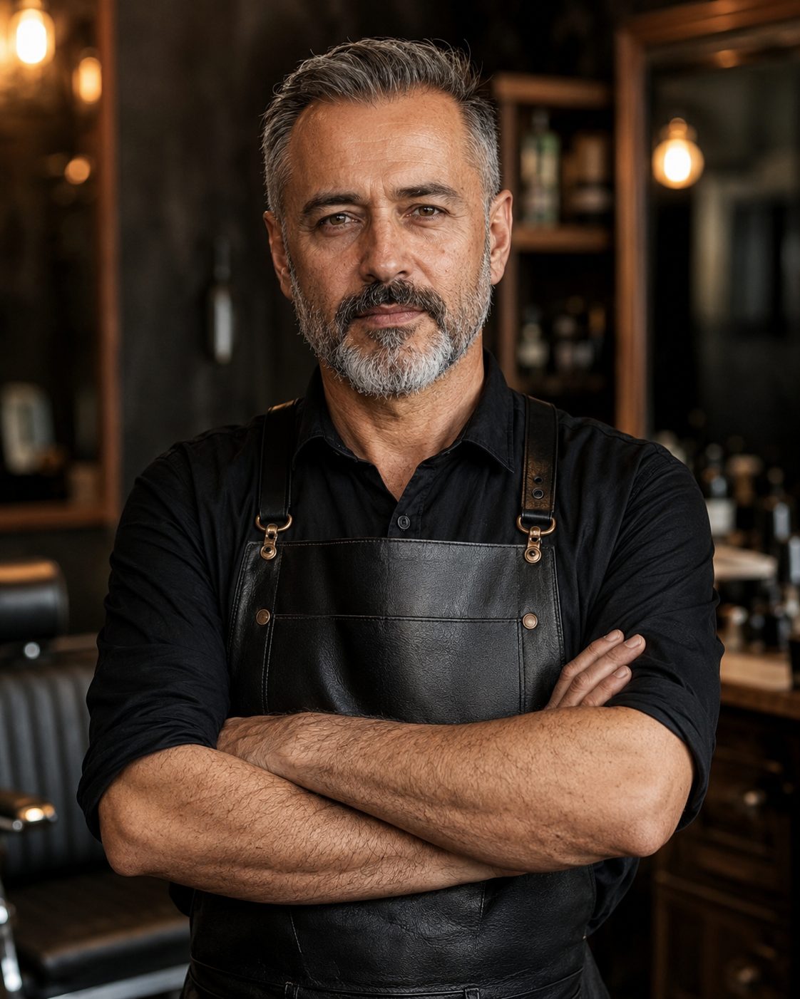 Mauricio Mao Cárdenas, maestro barbero y socio fundador